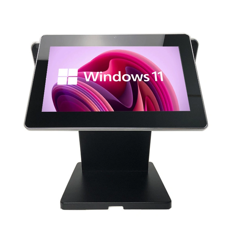 A caixa de metal PI65 Dual-Display 15,6&amp;rdquor; + 11,6&amp;rdquor; J1900 todas em um computador, Dual sensível POS Terminal System