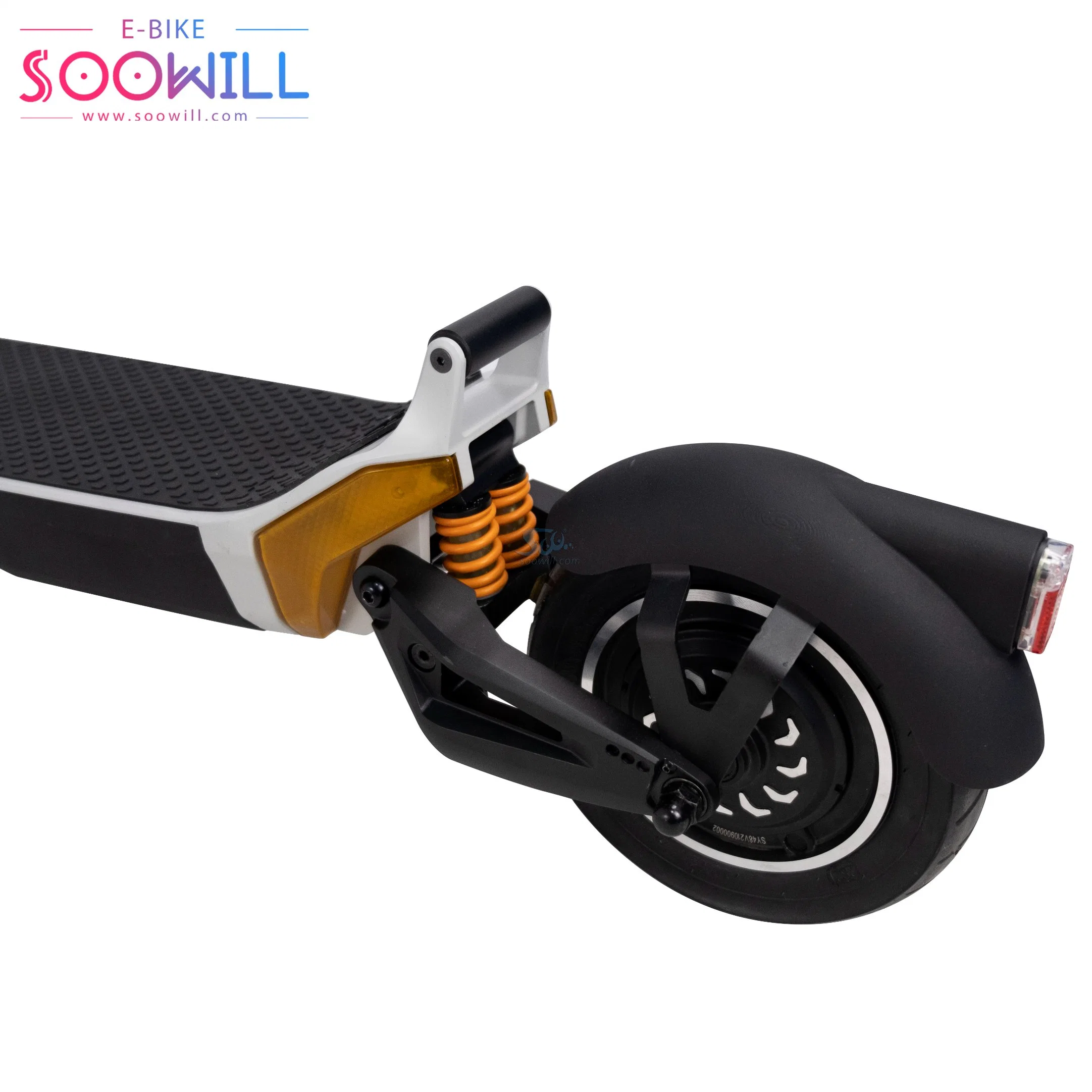 White Bike Bicycle Electric Dirt Bikes 48V 13.5ah (Chinese Lithium Battery/4500mAh) Electric Scooter