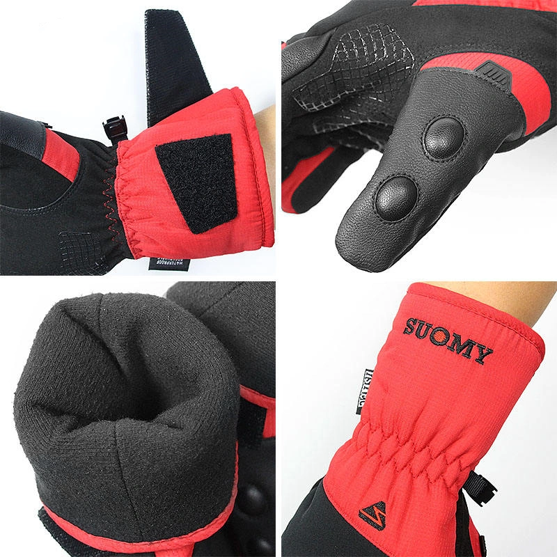 Factory Direct Waterproof Long Winter Warm Motorcyclist Motorcycle Gloves Moto Touch Screen Motorbike Racing Riding Gloves