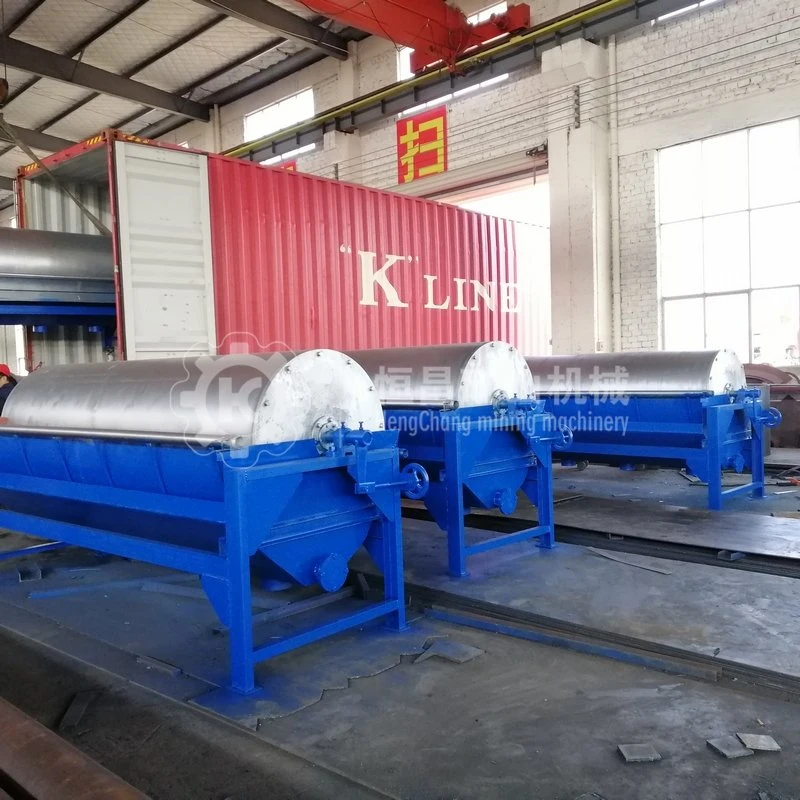 Permanent Magnet Magnetic Separator Machine for Hematite Iron Ore Beneficiation Plant / Iron Ore Processing Plant Used to Magnetic