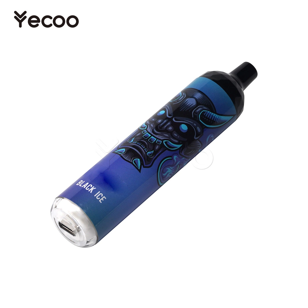 Yecoo الالكترونية السجائر قلم سجائر مصغرة الصين السجائر الكهربائية A16 5000-6000 أطواق E قلم سجائر قابل للاستخدام مرة أخرى