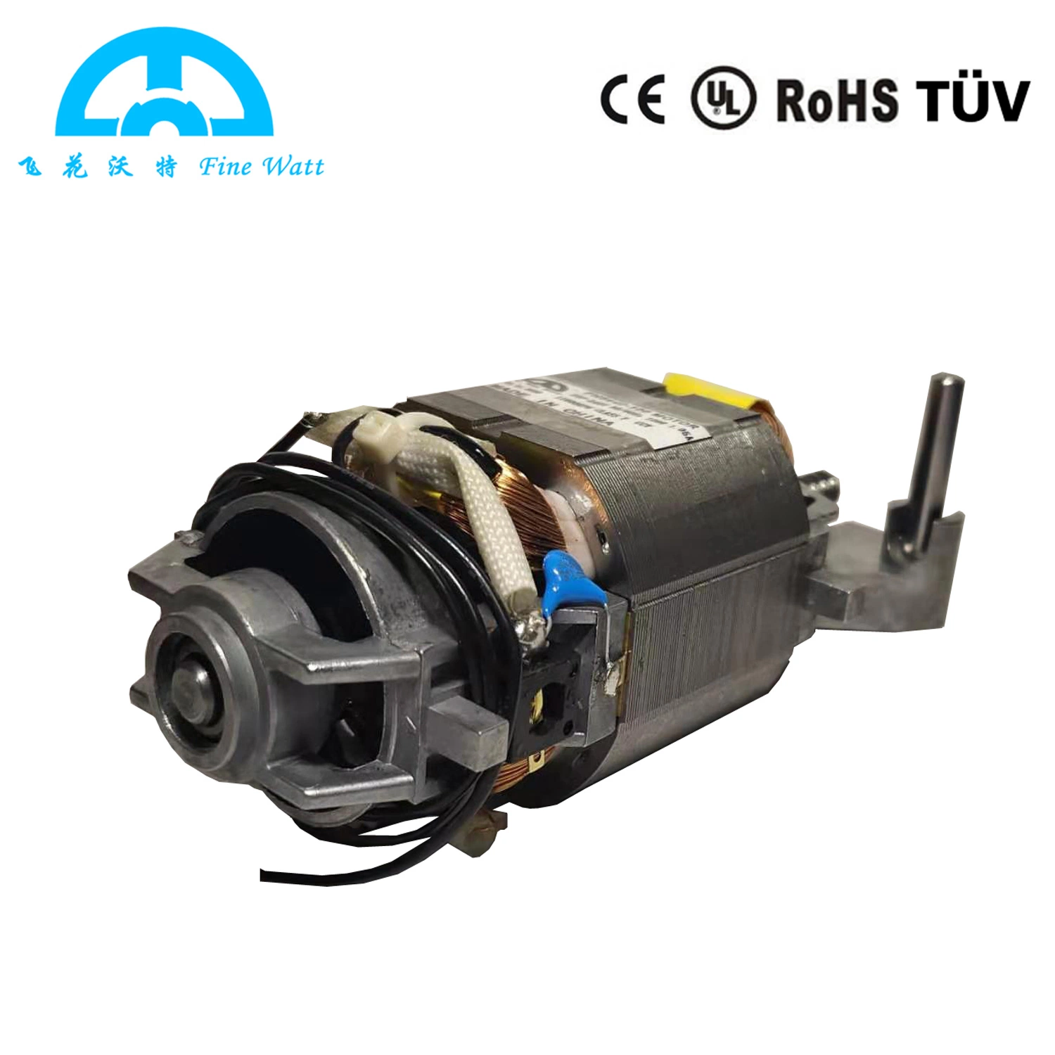 Worm Shaft Universal Electrical AC Motor for Slicer Machine 100W