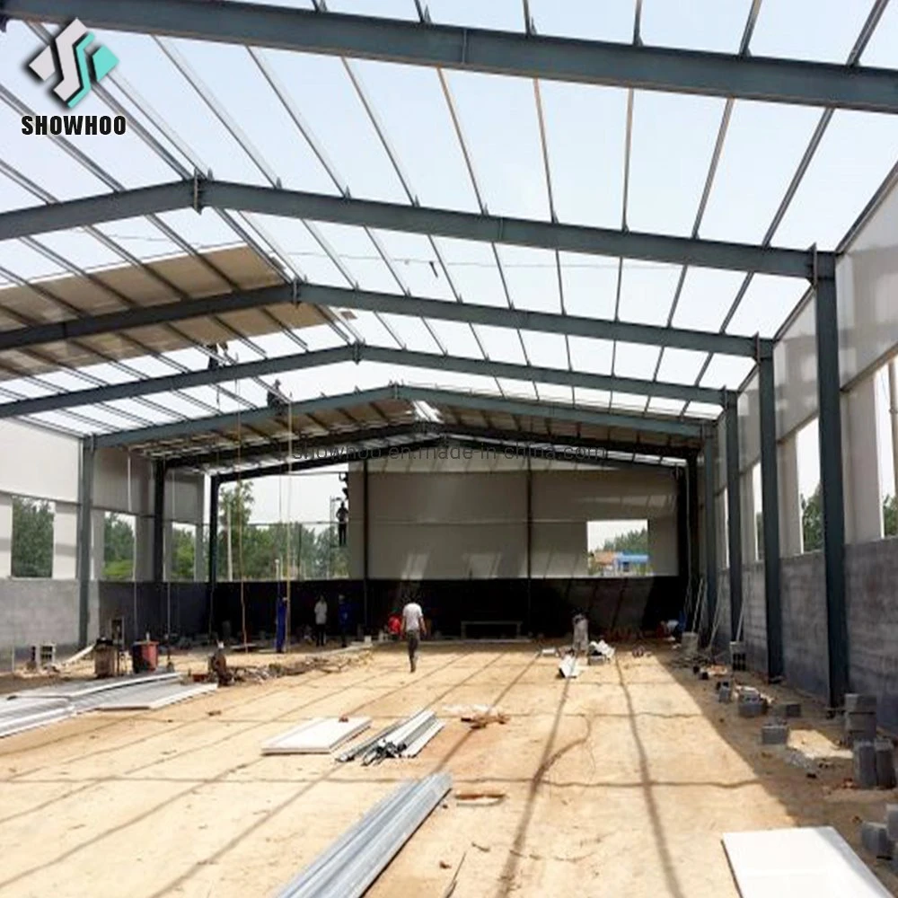 Well-Designed Prefabricated Steel Structure Hanger Shed Building