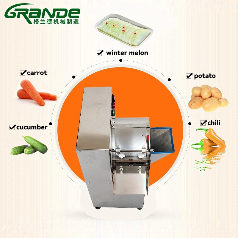 Automatic Multifunctional Stainless Steel Vegetable Cutter with Factory Pric