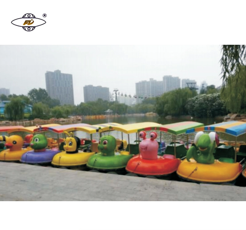 Niños′ S Parque acuático favorito Cartoon pedal Boat para el entretenimiento Parque