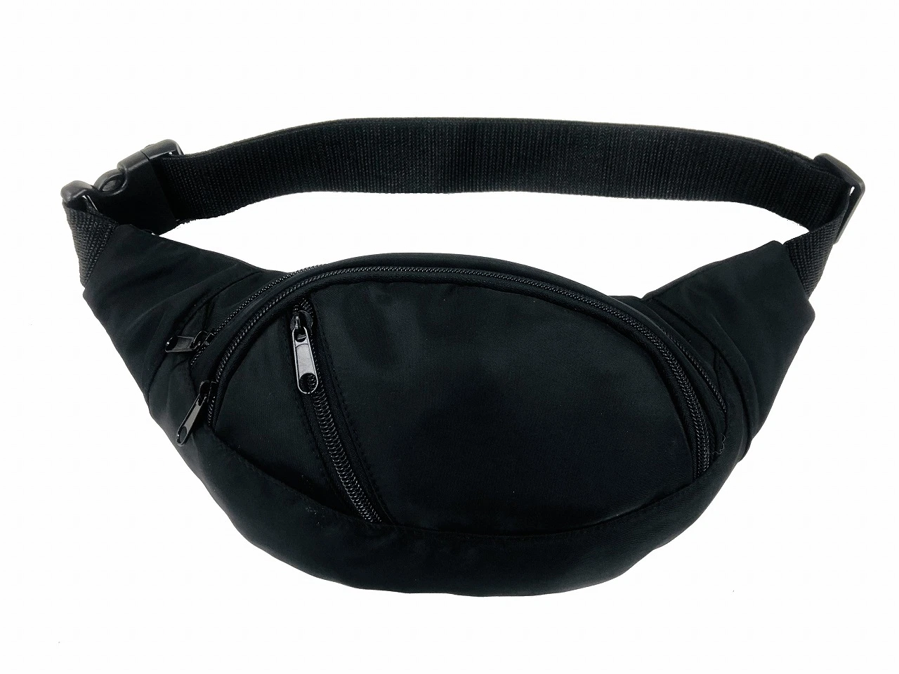 Fanny Packs Correia Mini Pequeno Crossbody Fashion Cintura Treino Sacos de viagem em execução - Preto