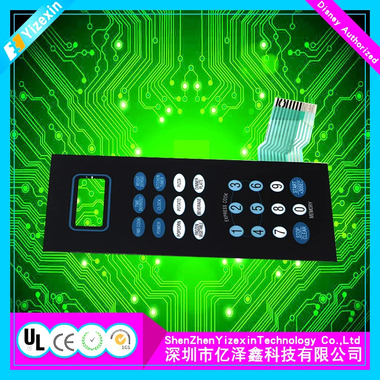 Lifetime Appliance Membrane Switch Touchpad for Oven