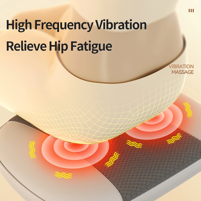 Vibration Relieve Pain Seat Massager Acupoints Kneading and Beating Home and Office Massage Cushion