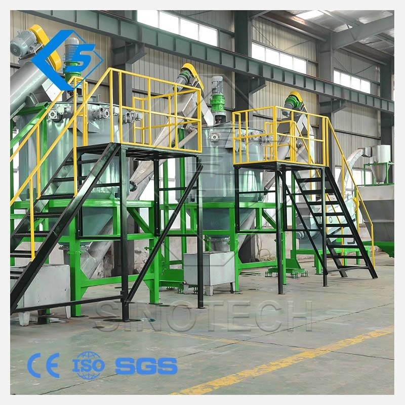 High Capacity Full Automatic Pet Recycling Machine/Pet Flake/Chip Recycling Line/Pet Water Bottle Washing Line