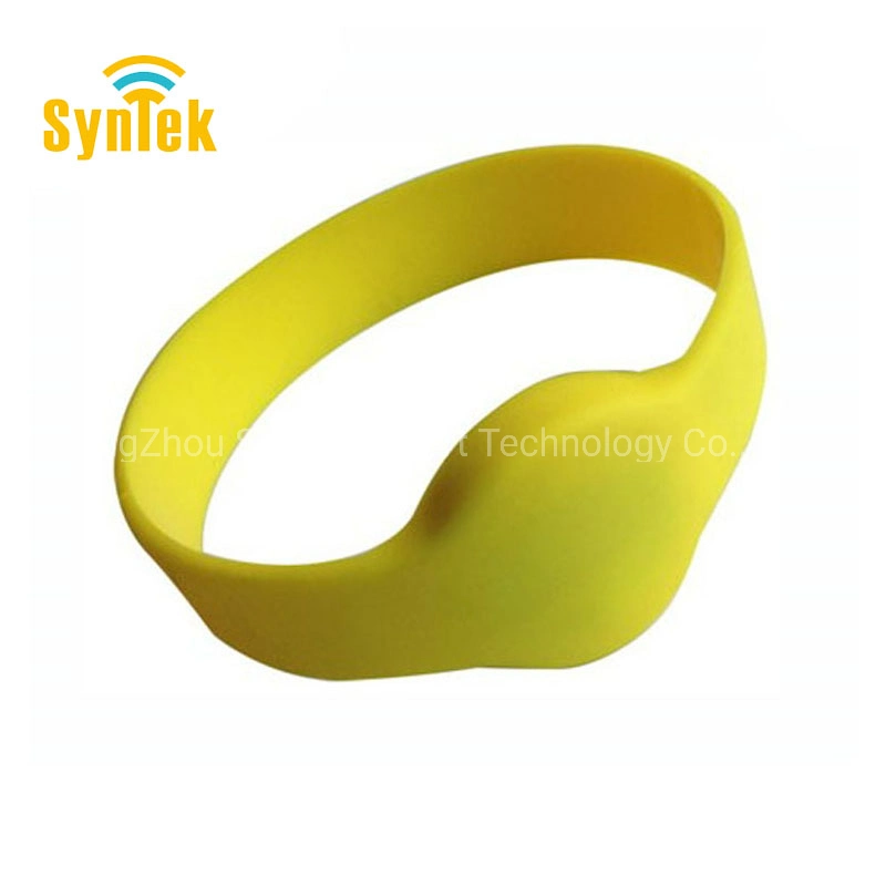 Medical Grade Silicone RFID 13.56MHz Wristband