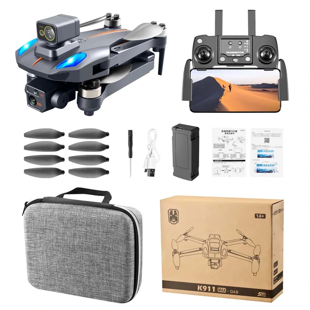 K911 Max 5g WiFi GPS Follow Brushless Motor Foldable RC 8K Camera Drone