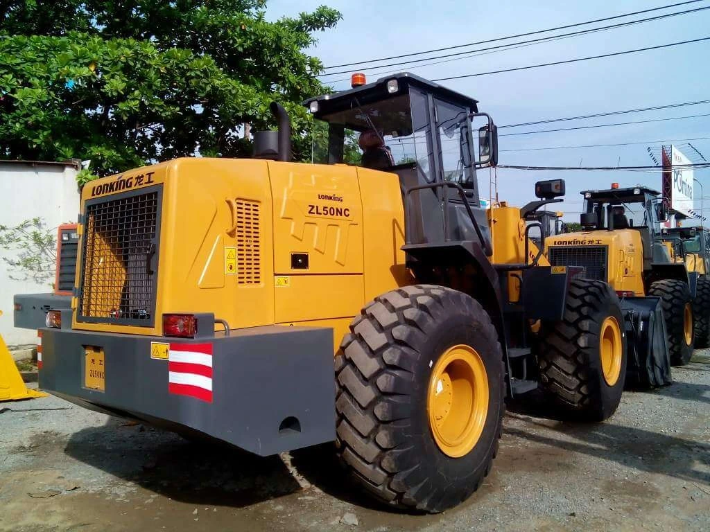 5 toneladas de Payloader Front End cargadora de ruedas cargadora de ruedas eléctrica ZL50nc