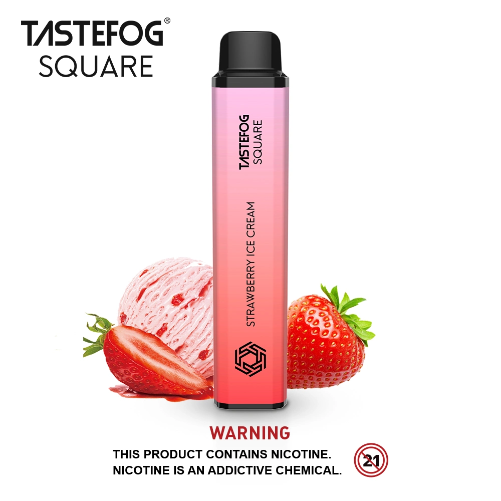 Tastefog Square New Sales Vape Disposable/Chargeable 3500 Puffs Pre-Filled Vapor E Cigarette Case