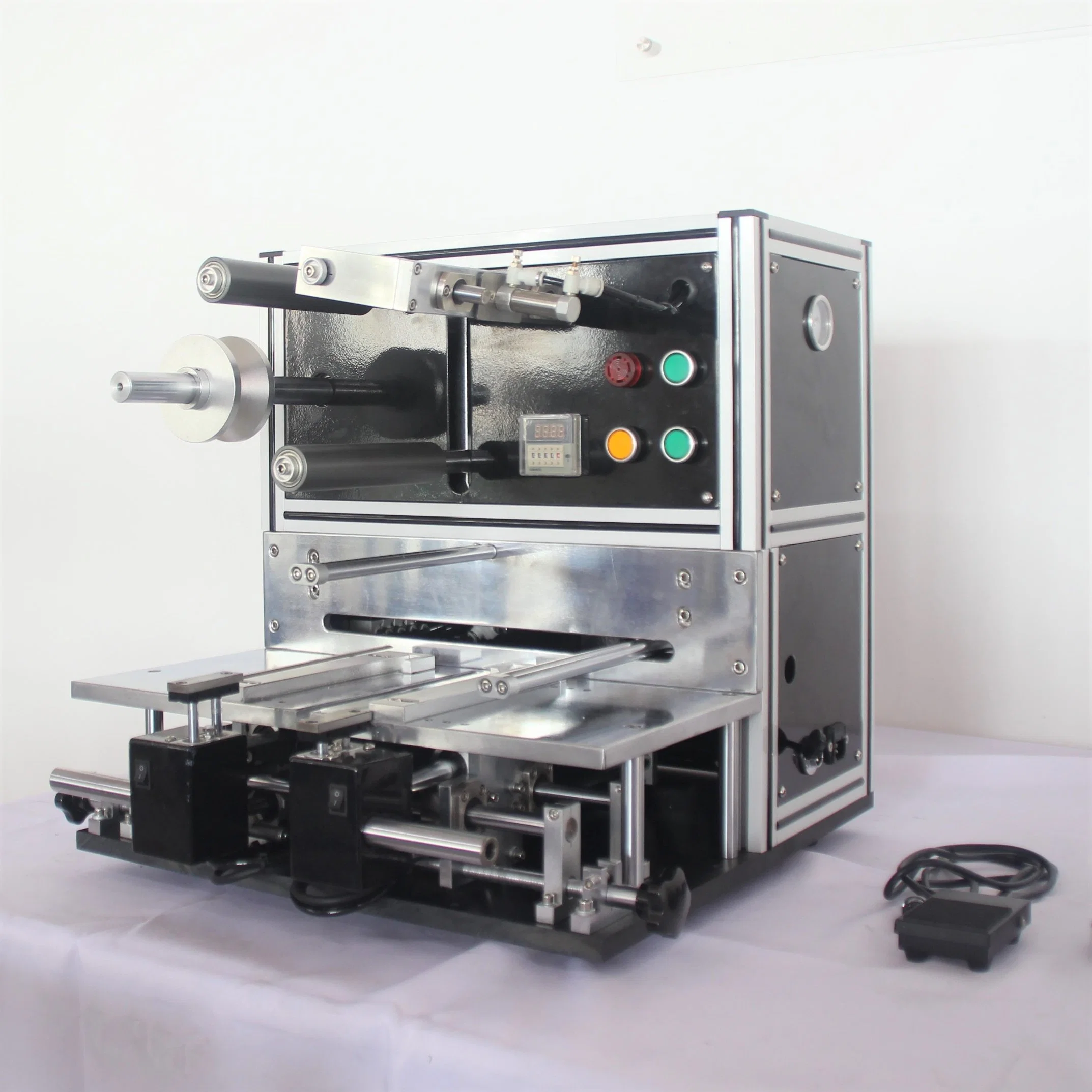 Lab Pouch Cell Stacking Machine Semi-Auto Stacking Machine for Lithium Battery Reaearch/Making