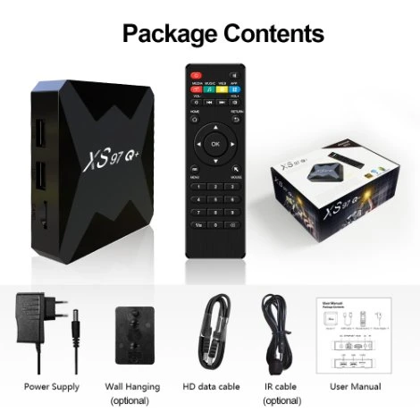 Cheapest 2023 New H313 4K Smart Internet Android TV Box IPTV