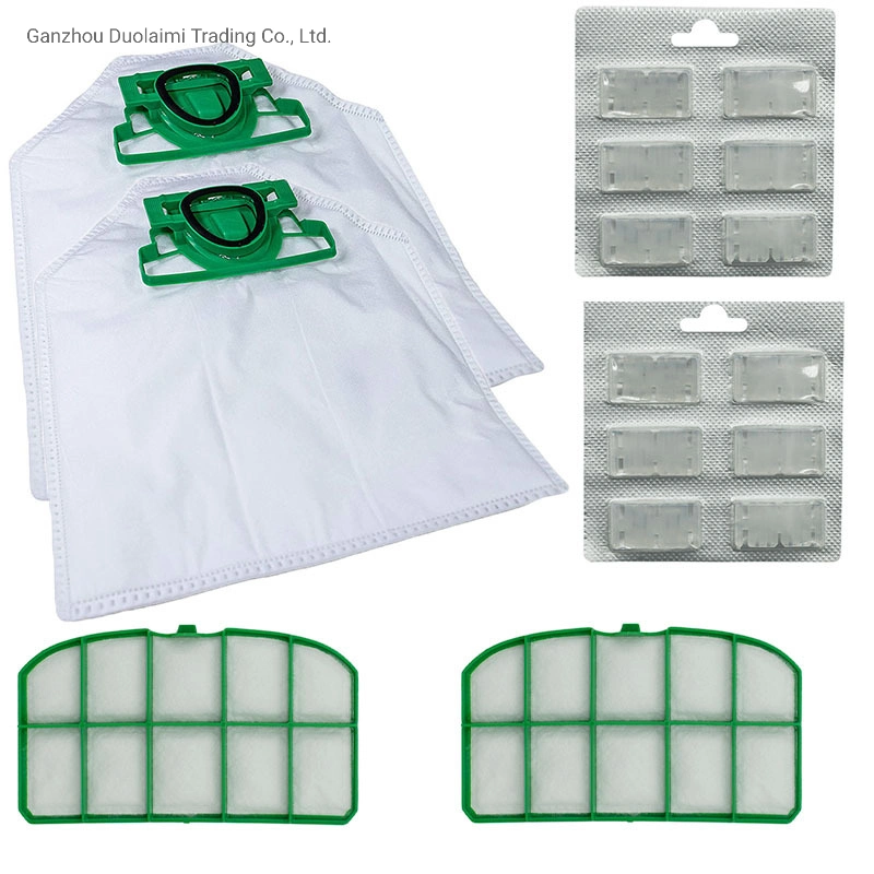 Sacos para aspiradores MicroFleece para o filtro Vorwerk KOBOLD Vk200 FP200 Sacos