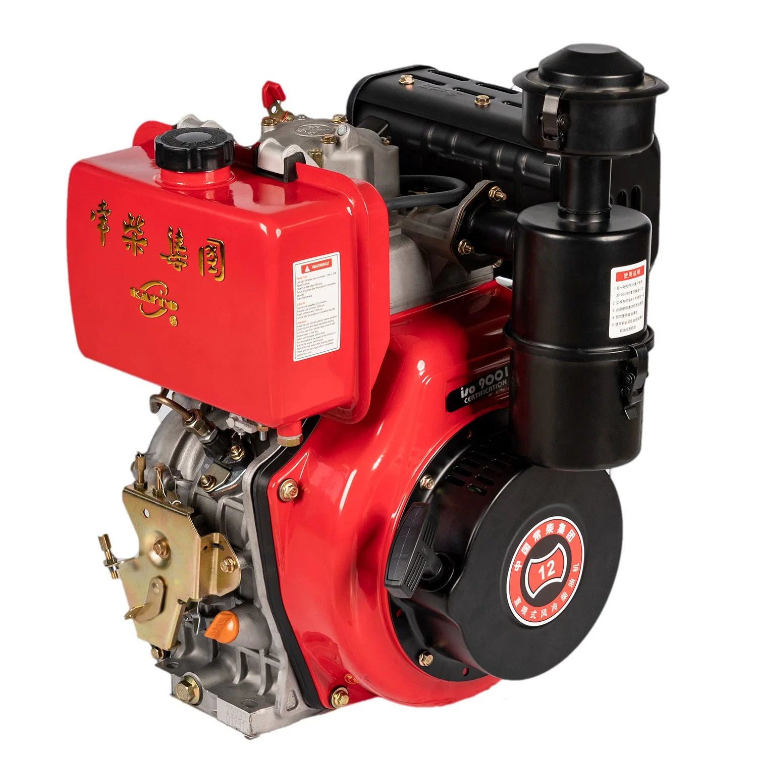 178f 6HP Hand Electric Starter Air-Cooled Diesel Engine for Tiller Water Pump Generator