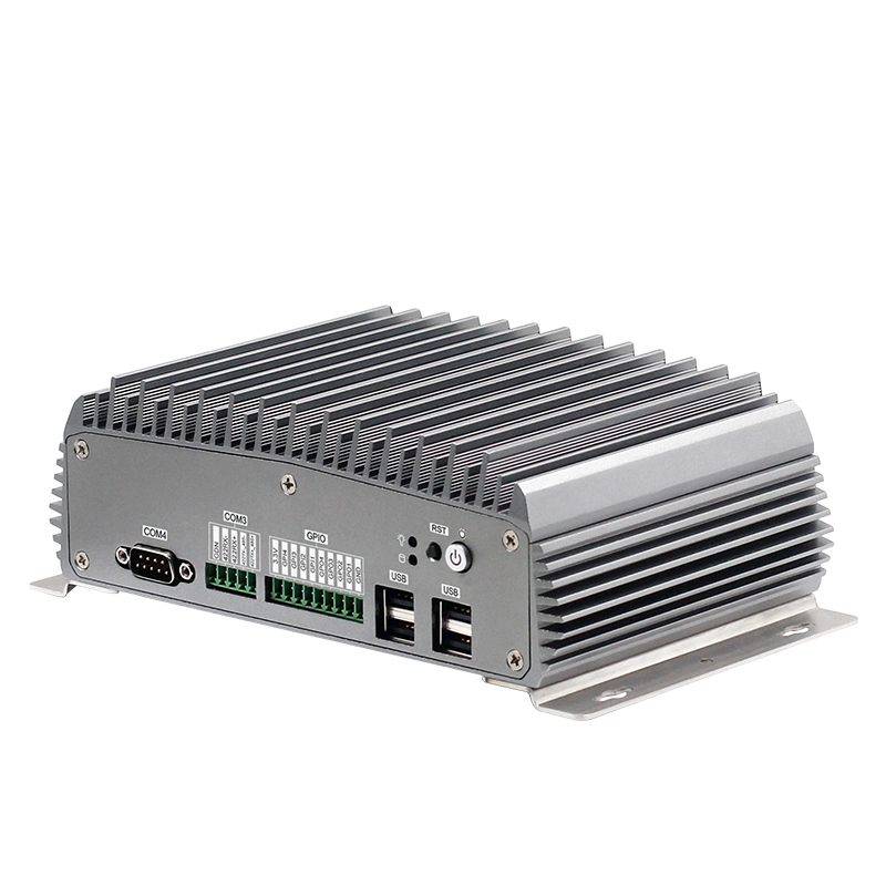 PC I3 Desktop Computer DDR4 SATA Msata SSD Fanless Computer 5RS232 1RS422 1LAN VGA Display HD 7USB Gpio Small Mini PC