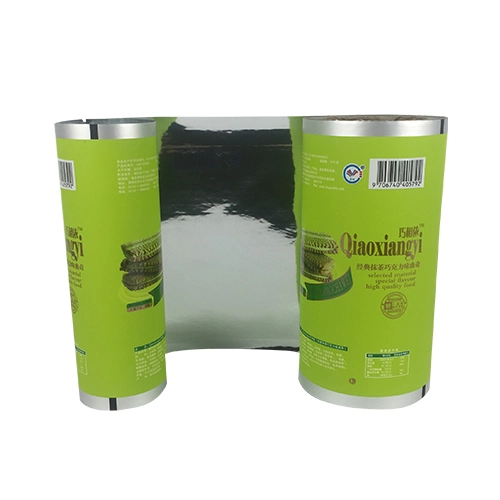 Gravure Printing Food Grade Plaideric Plastic Dry Fruit Chipsing فيلم المواد