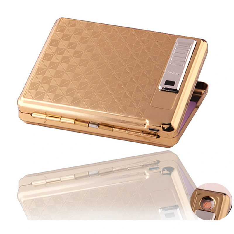 Promotion Rechargeable USB Lighter Cigarette Case