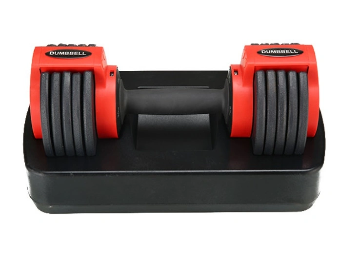 Adjustable Dumbbell Set 24lbs 11kg with Fast Automatic Home Gym