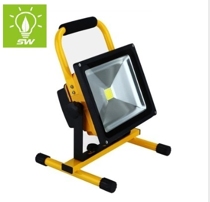 Cargador DC impermeable+Cargador de coche 10W 20W 30W 50W 100W 150W 200W 4/8 horas de tiempo de trabajo con protección IP65 LED de luz de trabajo con lámpara de proyector COB 6500K