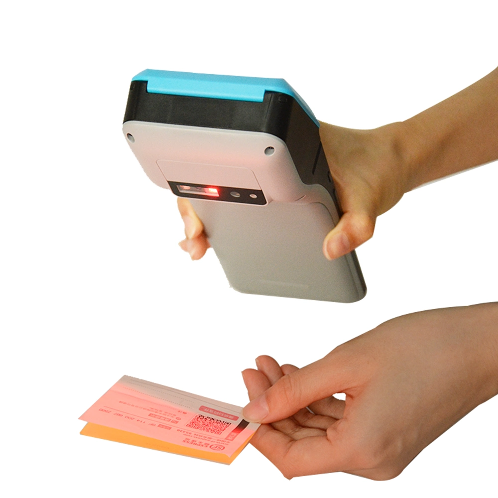 ISO7816 4G Ticket POS Machine Handheld Touch POS Systems with NFC/IC/Msr/Reader Z500