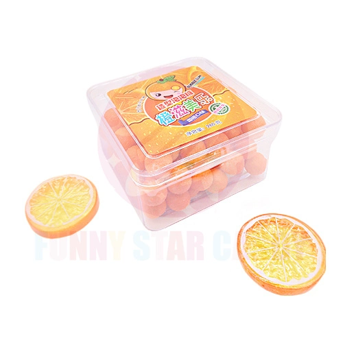 Hot Sale Chewy Gum Cute Bubble Gum Fruity Chewing Gum Sweet Ball Gummy Candy