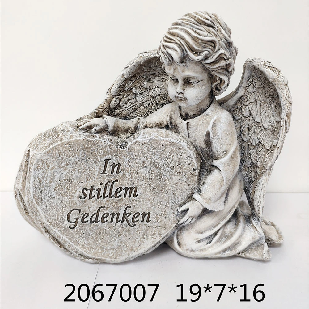 Small Size Angel Sculpture for Cemetery Decoration