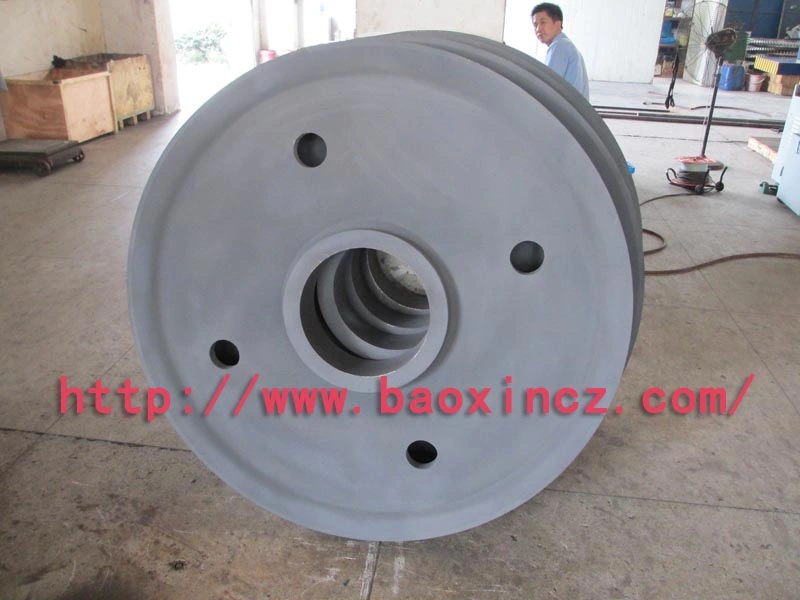 Port Hoisting Crane Rolling Forging Pulley for Machine-Building Industry