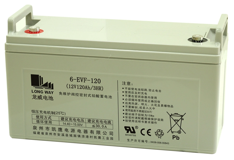 6-Evf-120 (12V120AH/3HR) Deep Cycle Battery