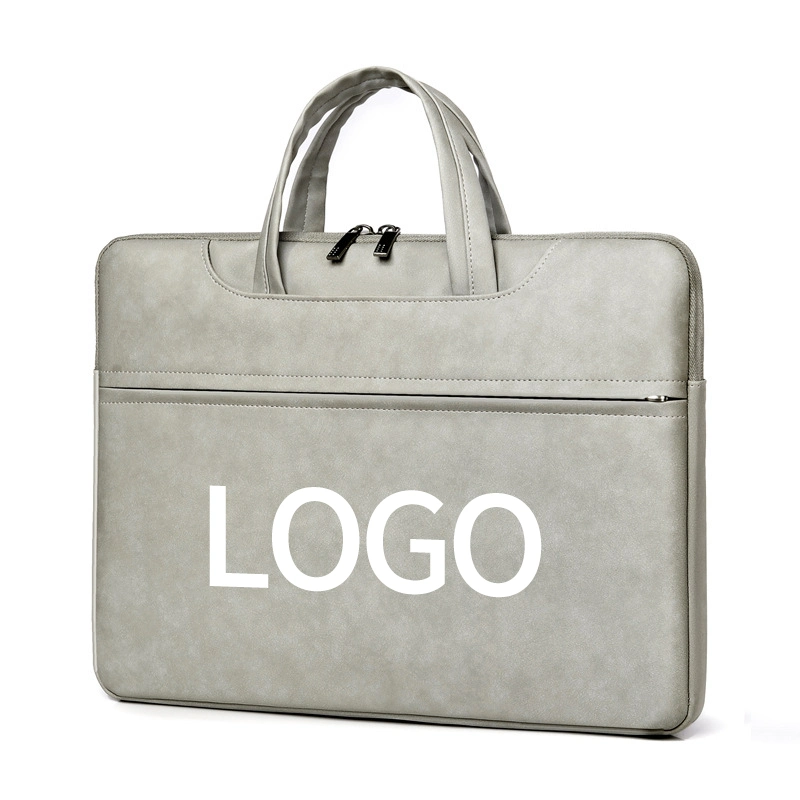 Logotipo personalizado al por mayor impermeable 13/13,3/14/15,6inch Viajes Negocios Informática Marca de lujo Funda de bolsas para portátil para mujer hombres