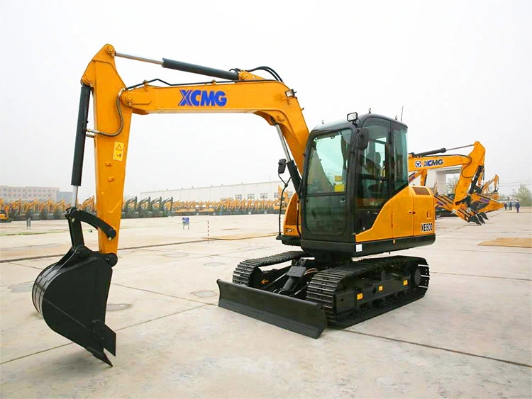 XCMG Brand New Xe80d 8 Ton Small Mini Crawler Excavator for Sale