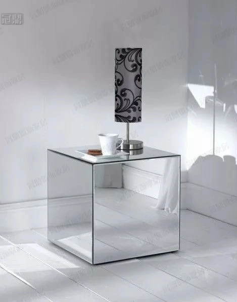 Le verre flotté clair de l'aluminium miroir d'argent pour le mobilier Armoire penderie