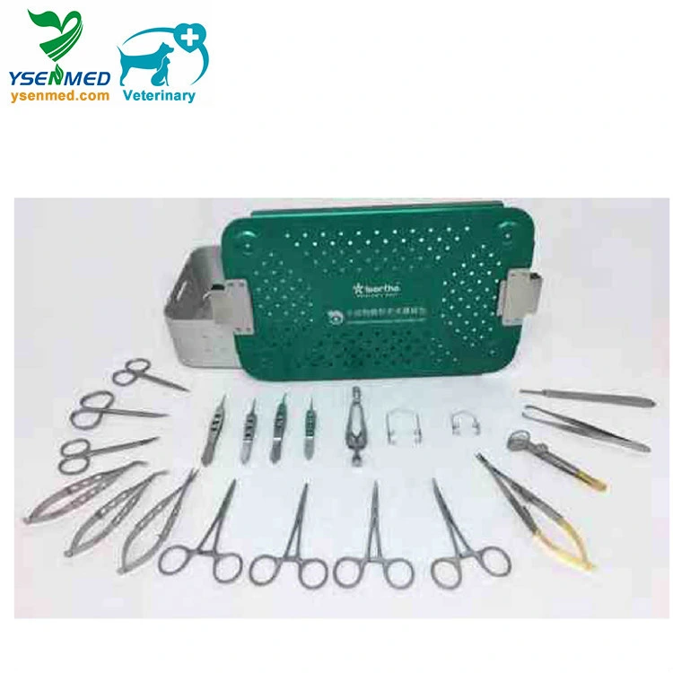 Ysvet-Y001 Veterinary Eye Instrument Package Small Animal Ophthalmology Instruments