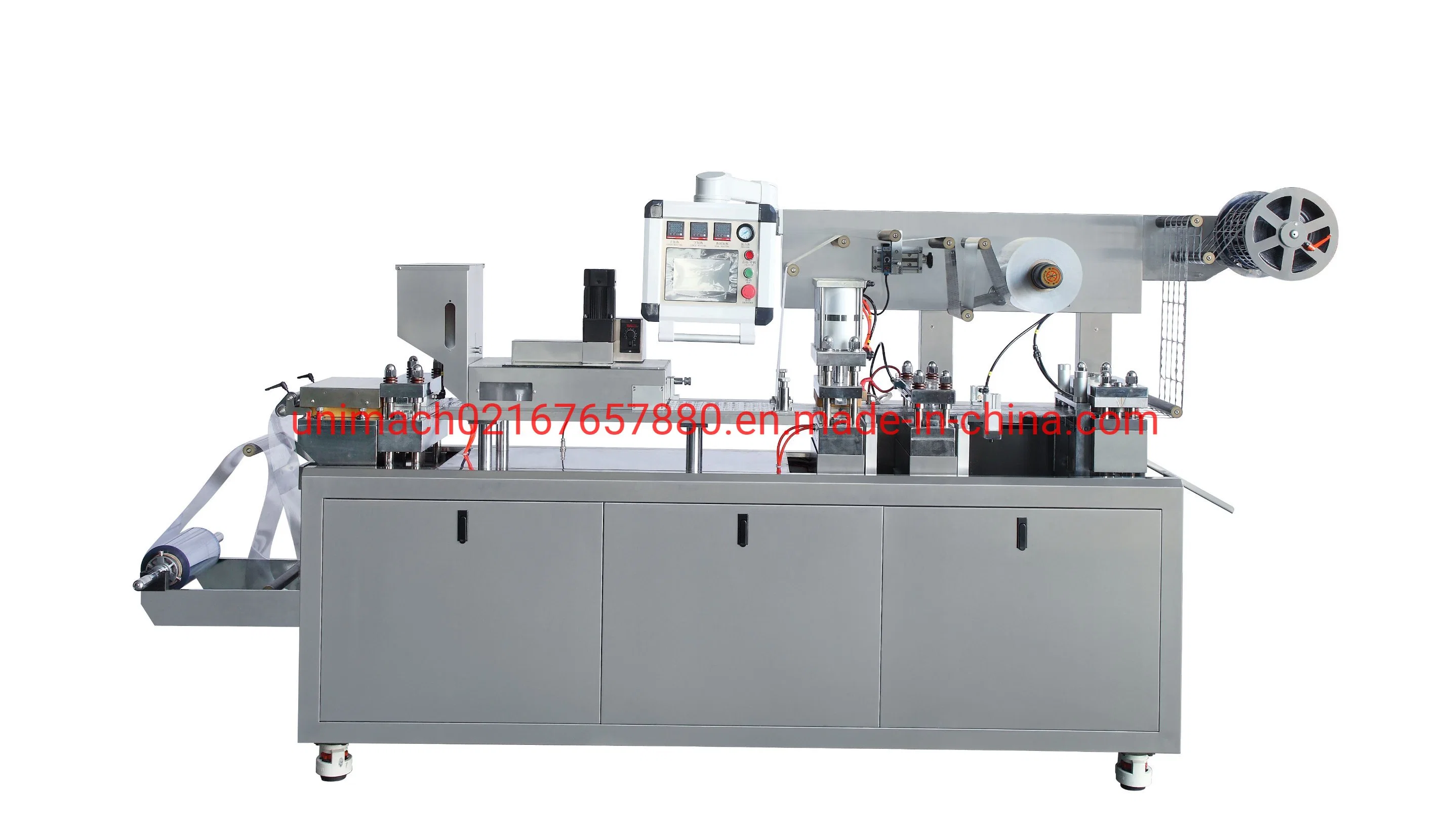 Dpp-250 Flat Type Automatic Capsule Tablet Blister Packing Machine