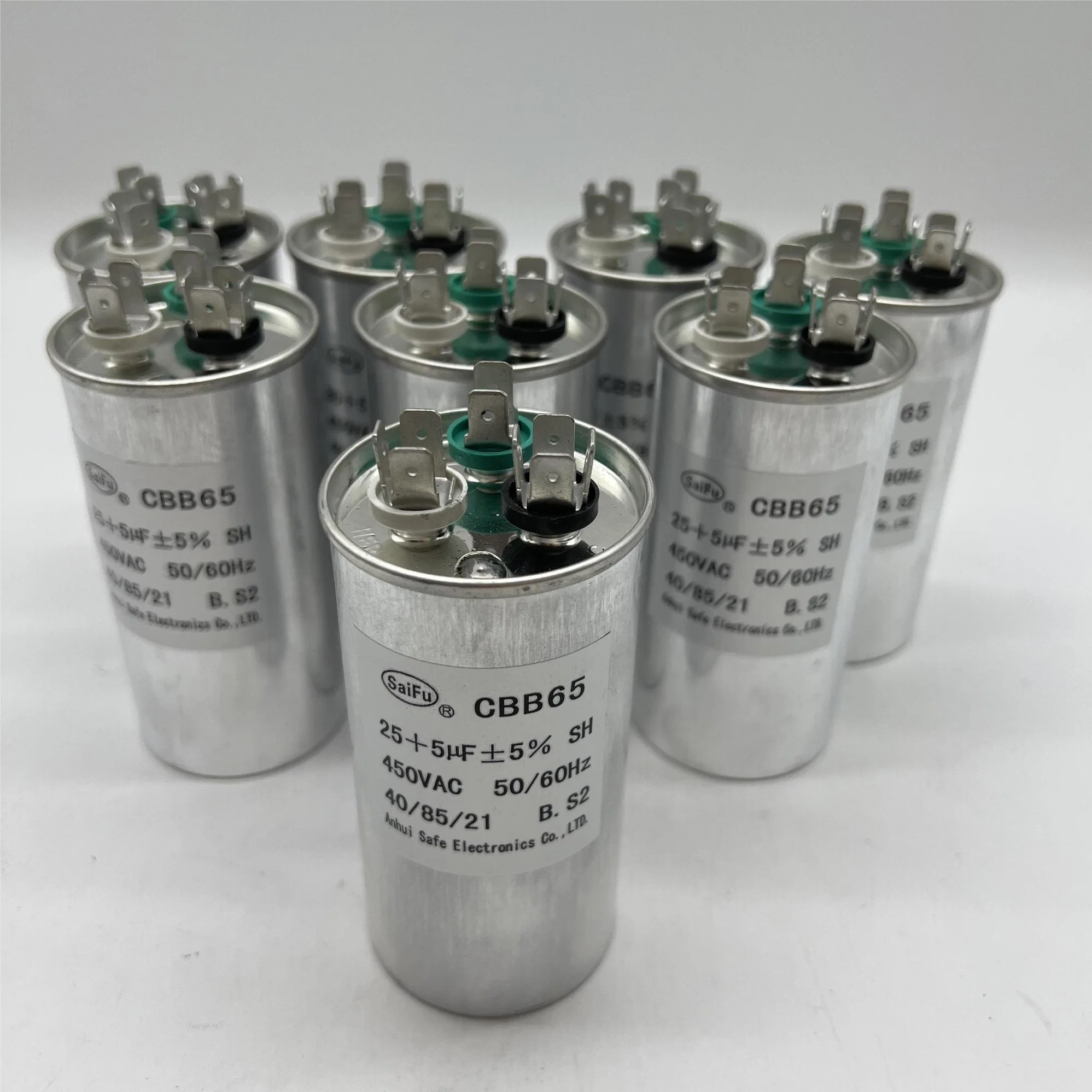 Cbb65 Air Conditioner Capacitor Metallized Film Capacitor