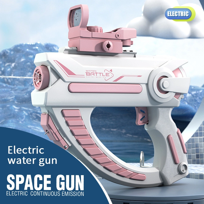 Batería espacial de chorro de agua de alta presión Squirt Guns High Capacidad pistola de agua eléctrica de plástico para niños