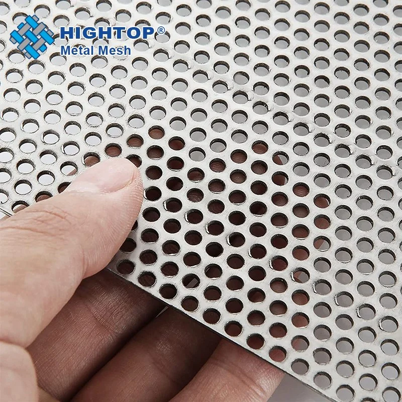 Powder Coated Decorative Perforated Sheet Metal for Architecture Building Facades
