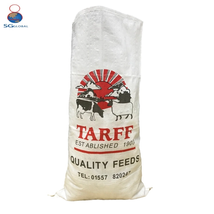 Polypropylene Woven 5kg 10kg Rice Packaging Eco Friendly Rice Bag