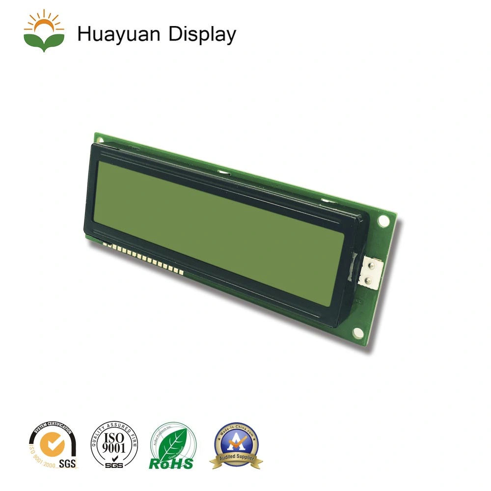 Módulo LCD 1602 de 16 X 2 caracteres, com opção de venda a quente, amarelo/verde Interface MPU serial de 8 bits/4 bits colorida 6800