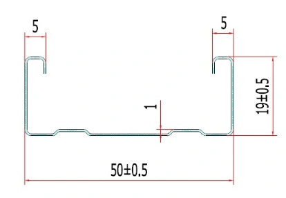 High Speed Roof Roll Forming Machine with Servo Flying Cut