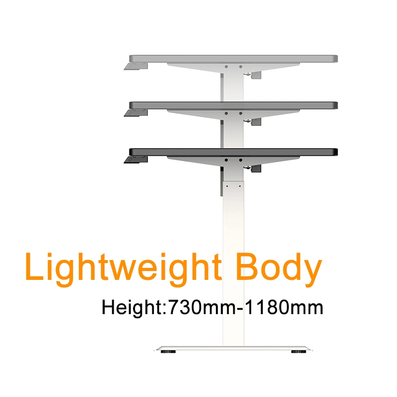 Ergonomic Electric Height Adjustable Standing Desk Frame with Push Button Memory Controller