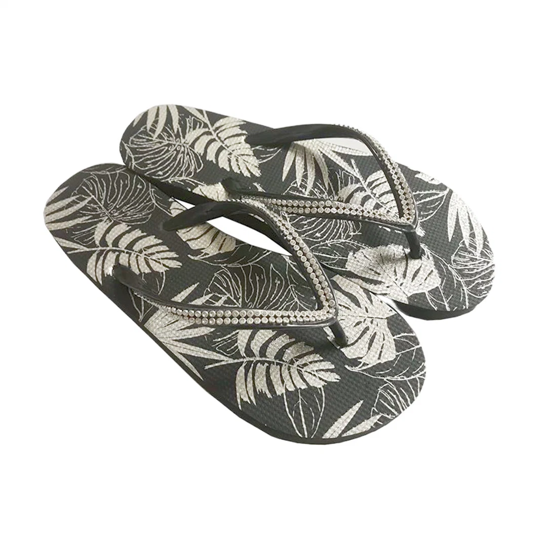 Manufacturer Wholesale/Supplier Women Ladies Beach Custom Logo Flat Slippers Slide Outdoor Sandals Flip Flops