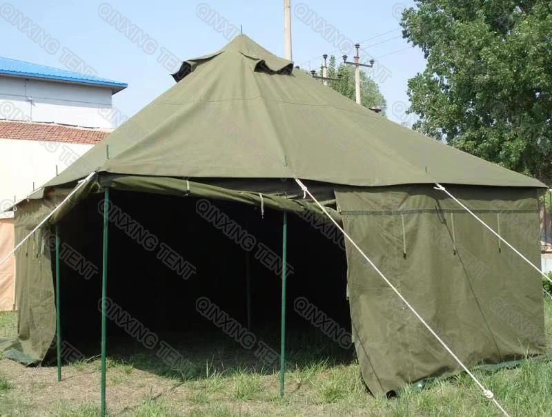 Large Size Family Tent Olive Green Military Style Tent From Factory