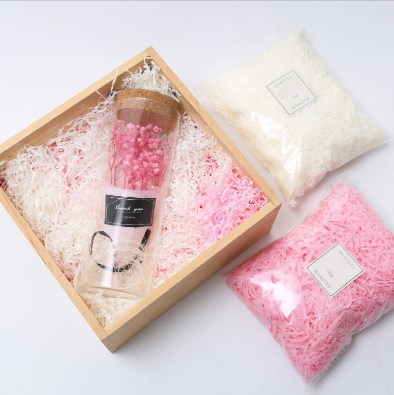 100g/Bag Decorative Colorful Shredded Paper for Filling Gift Box