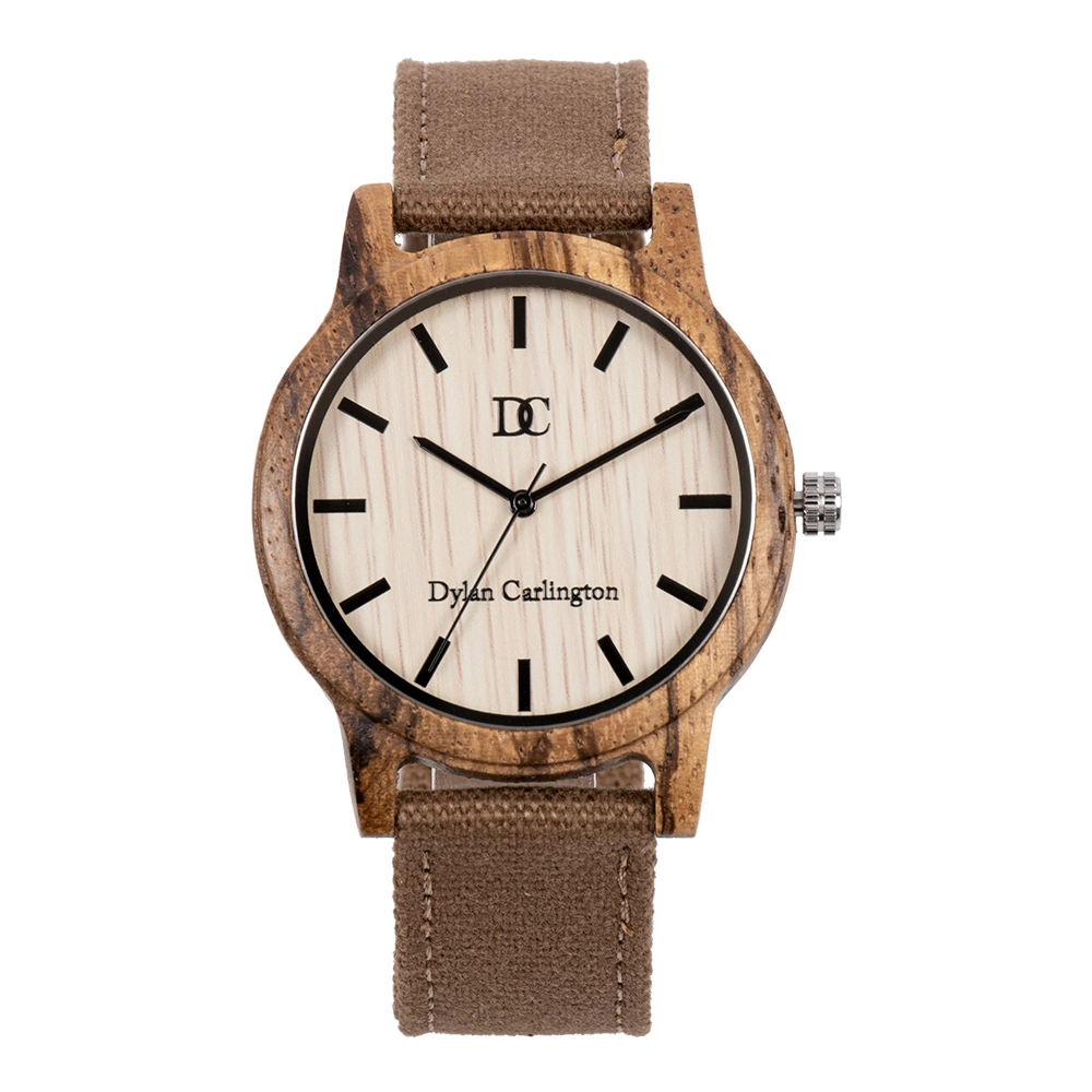 Günstige Preis Weihnachtsgeschenk Lover's Wooden Watch Couple Watch with Geschenkschachtel