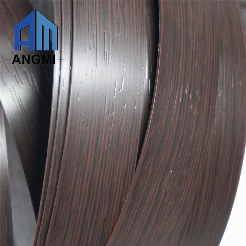 Colored Wood Veneer Edge Banding Tape PVC Film Office Furniture Accessories