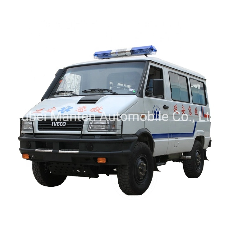 I-Veco Cheap Emergency Transport Ambulance Vehicle Monitoring Medical ICU Ambulance Car Price for Sale