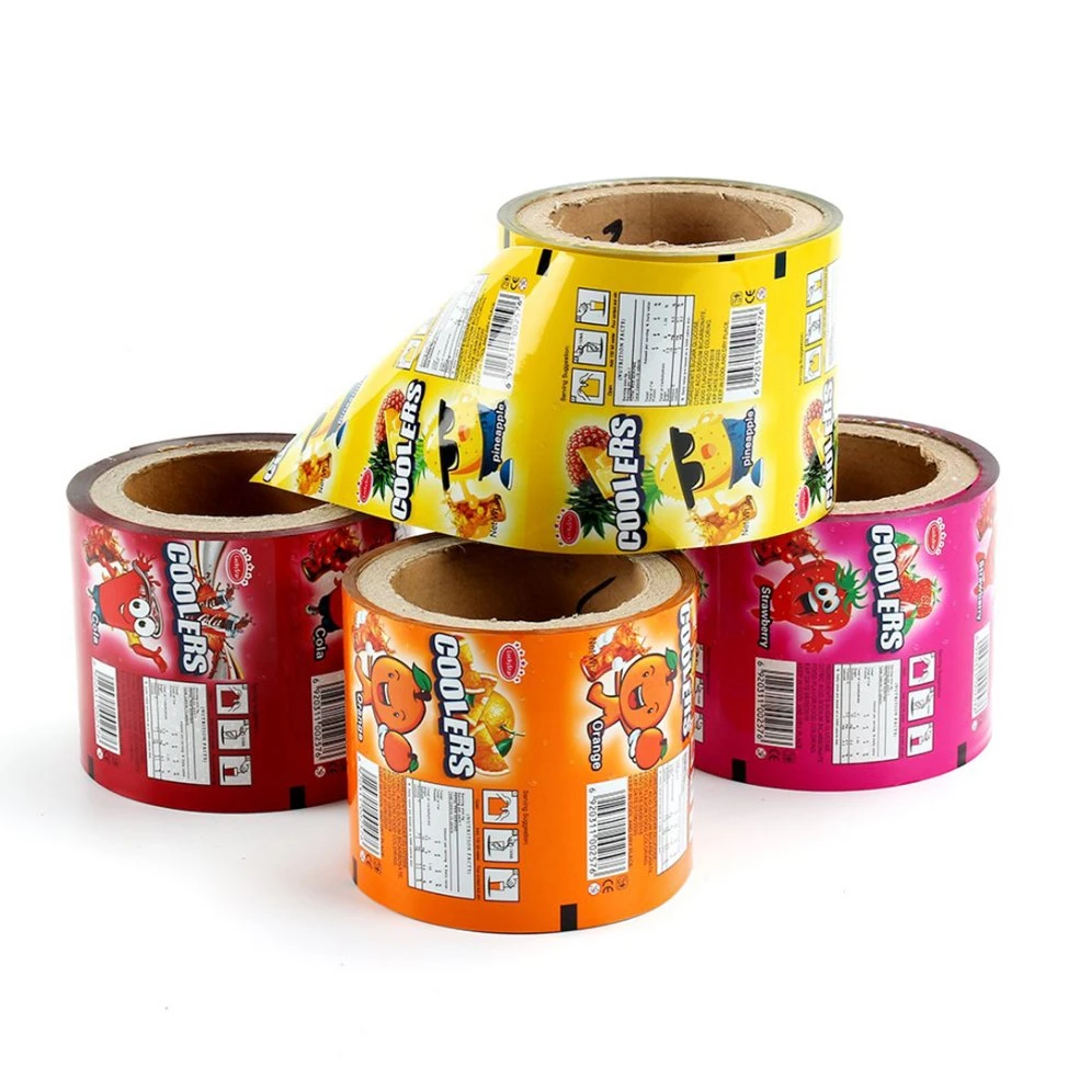 Customized Plastic Laminated Aluminum Foil Packaging Rolling Films for Dried Food Packing